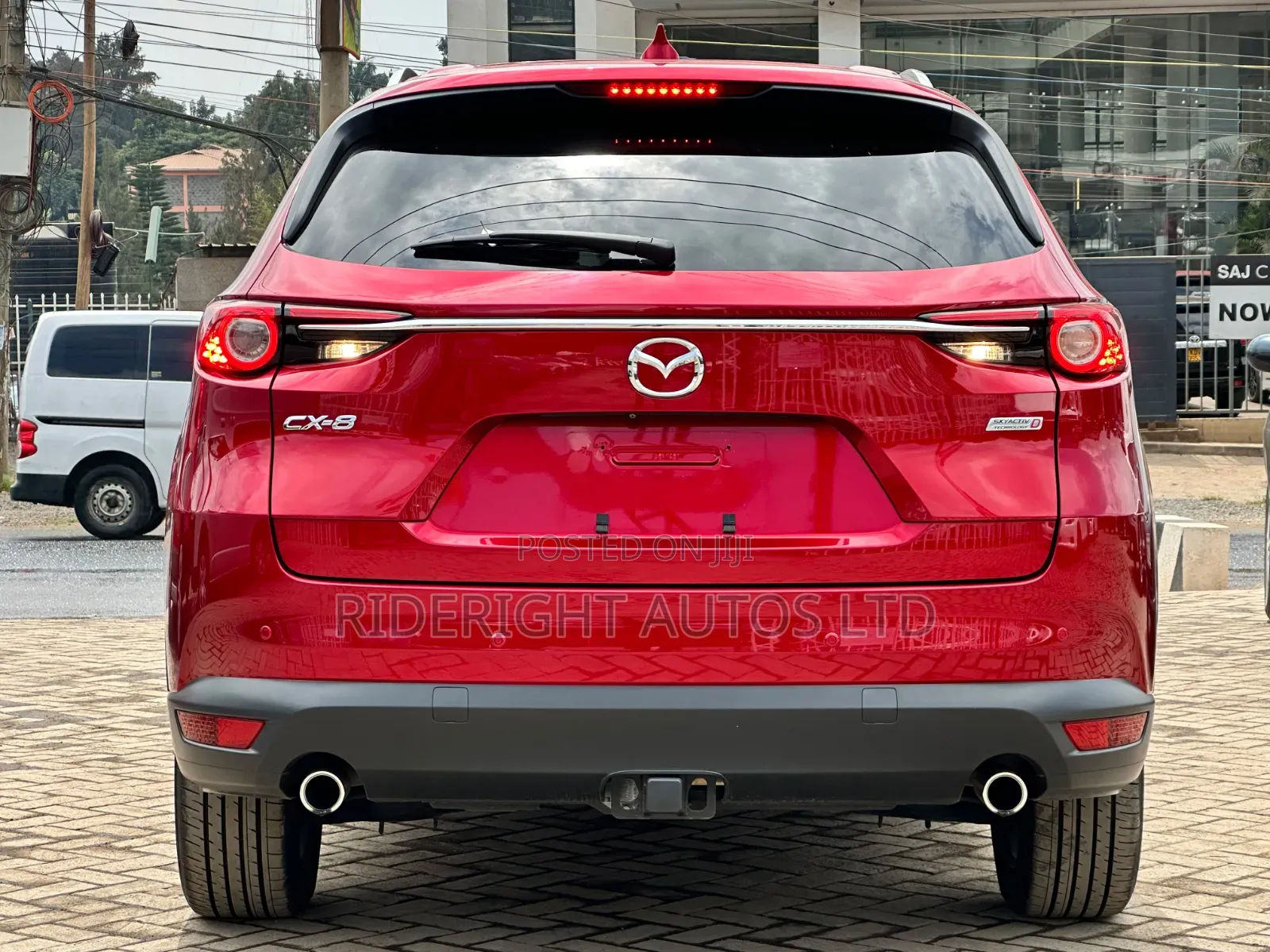 Mazda CX-8 2019 Red