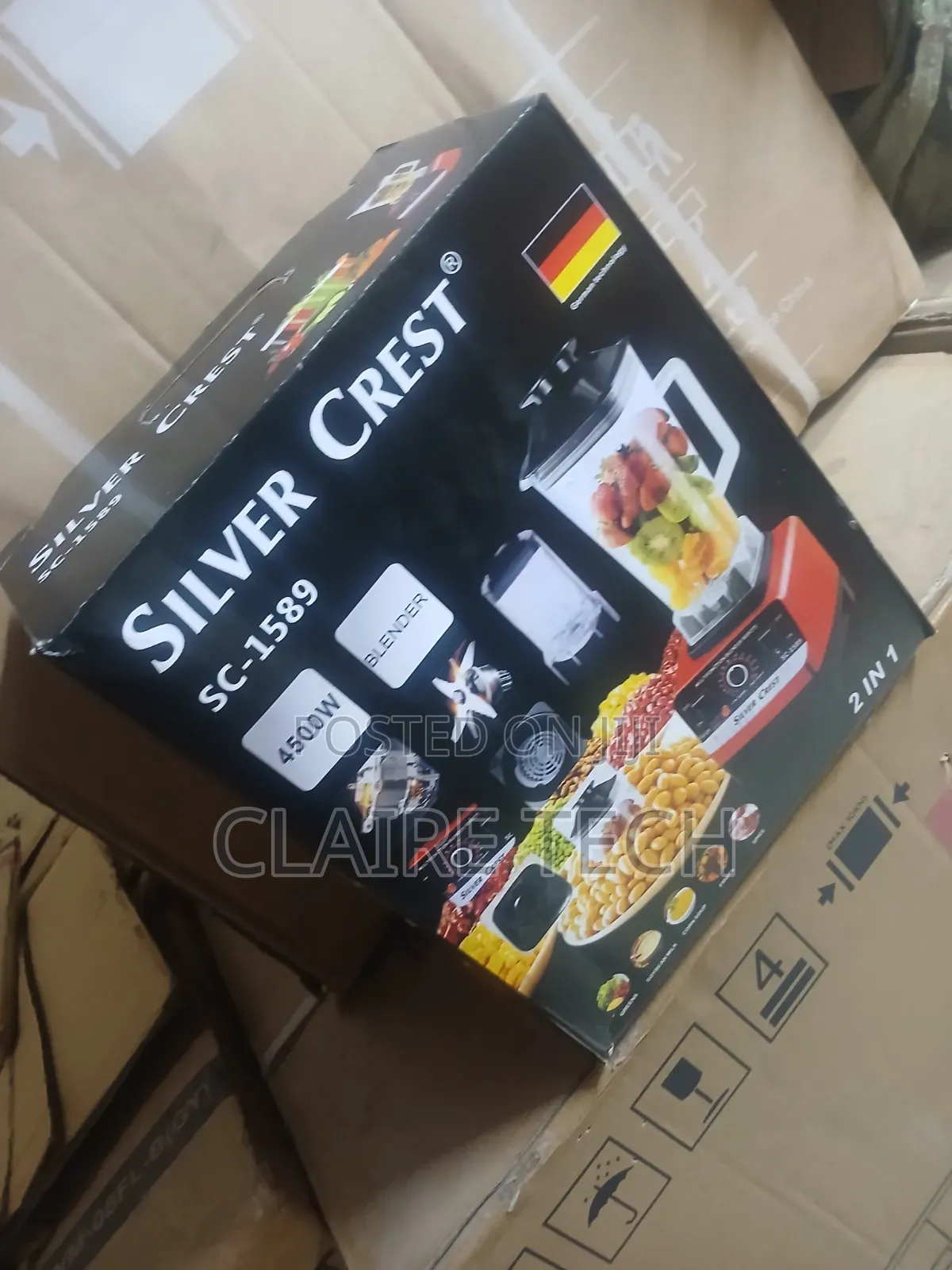 Silvercrest Electric Blender – Fast Efficient Food Processor