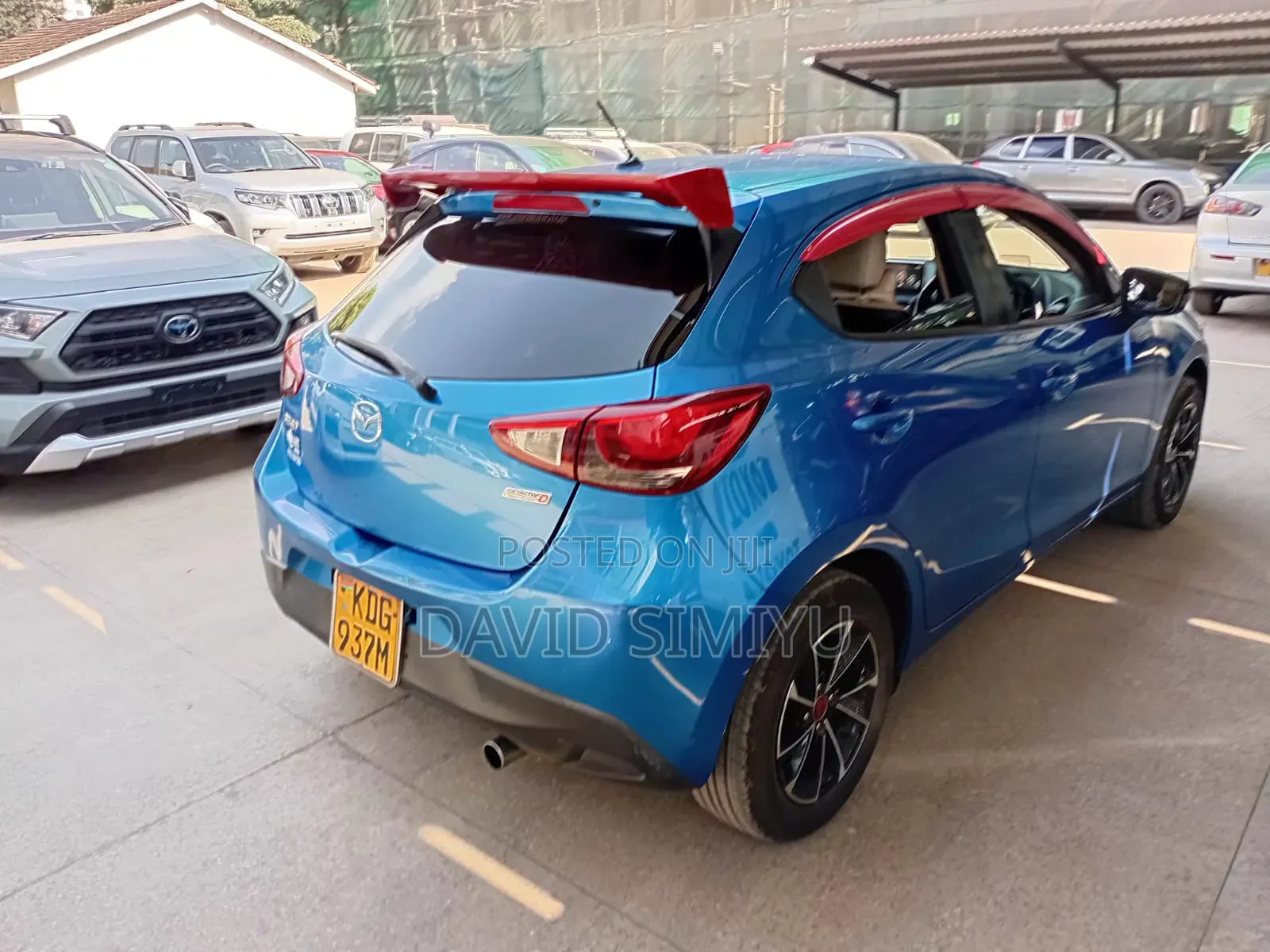 Mazda Demio 2014 Blue