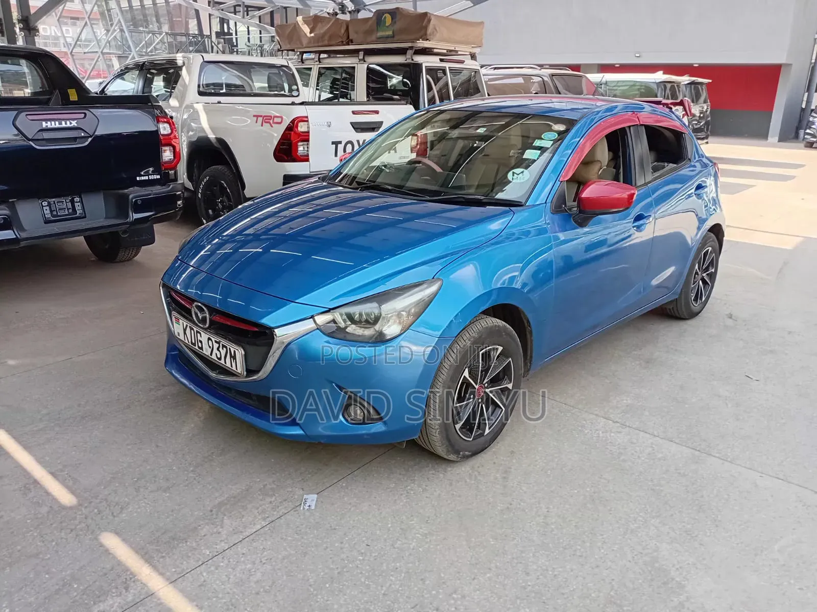 Mazda Demio 2014 Blue