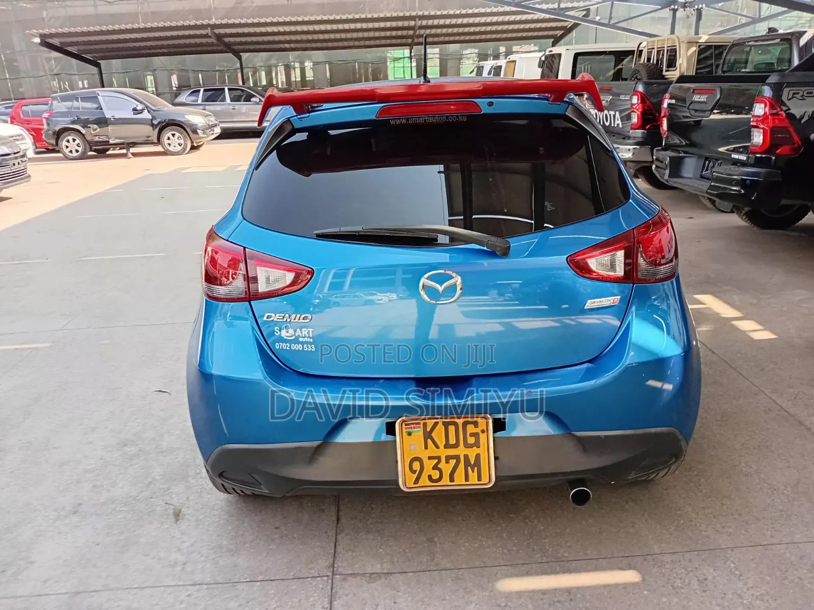 Mazda Demio 2014 Blue