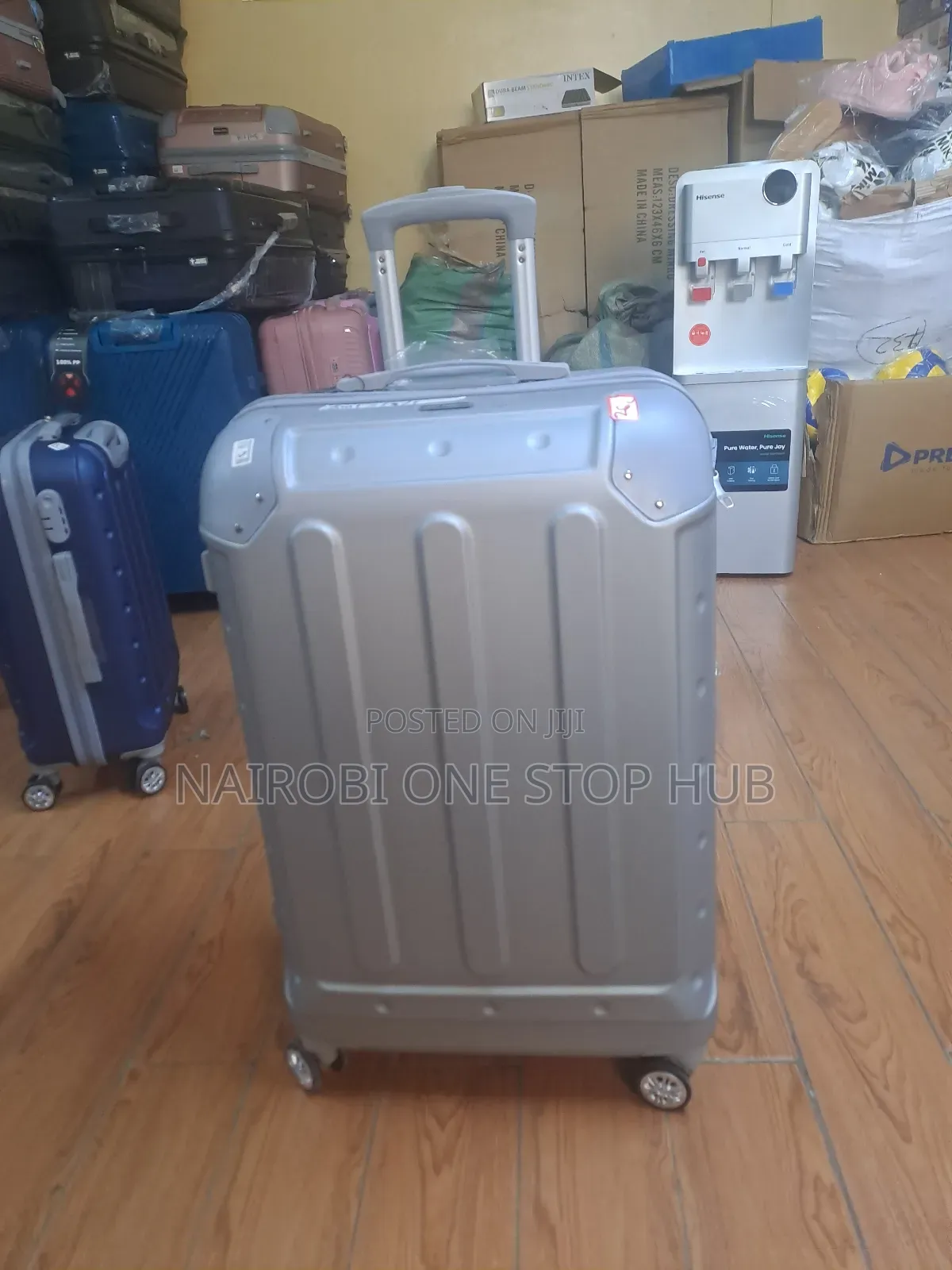 Large Fibre Suitcase