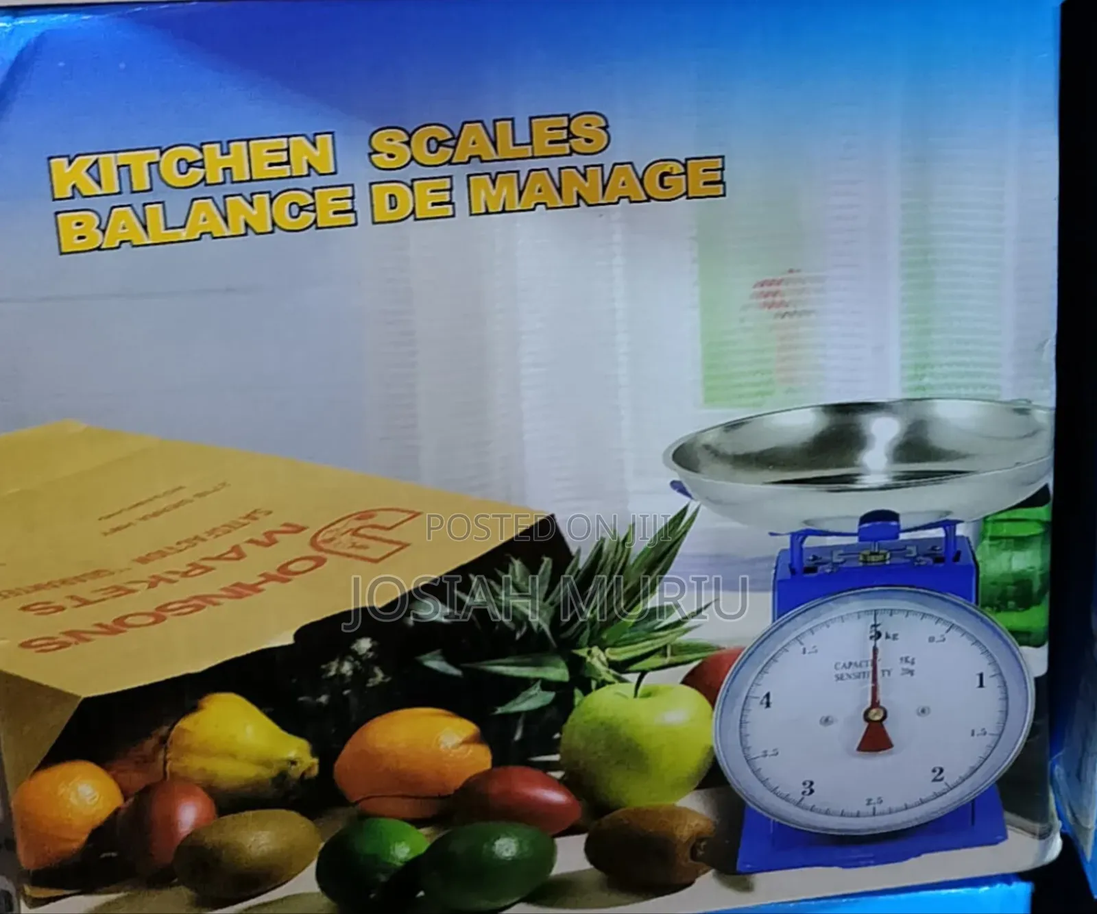 Analogue Kitchen Scale 5kg