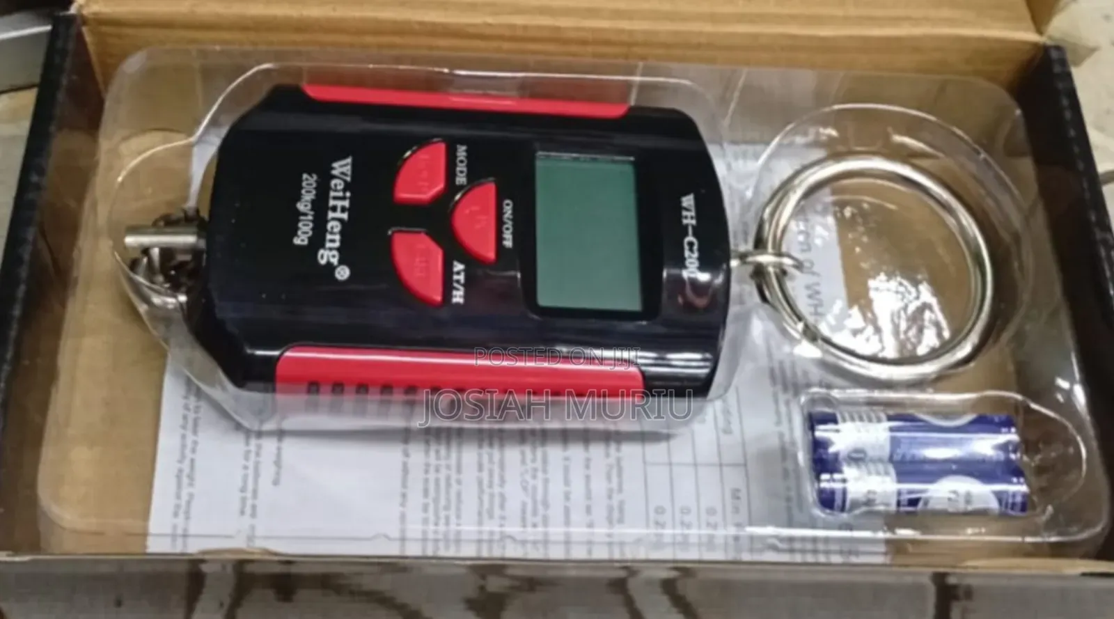 WH C200 200kg Digital Crane Scale
