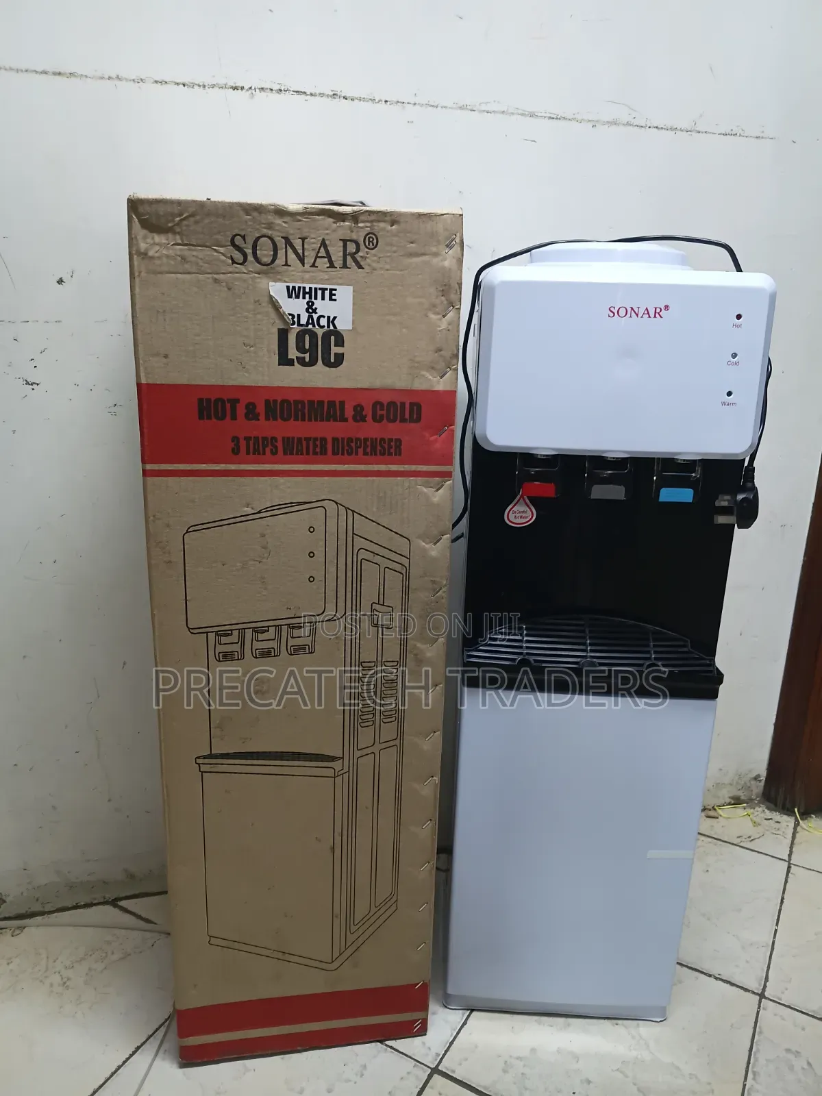 Sonar 3 Tap Water Dispenser – Hot Cold