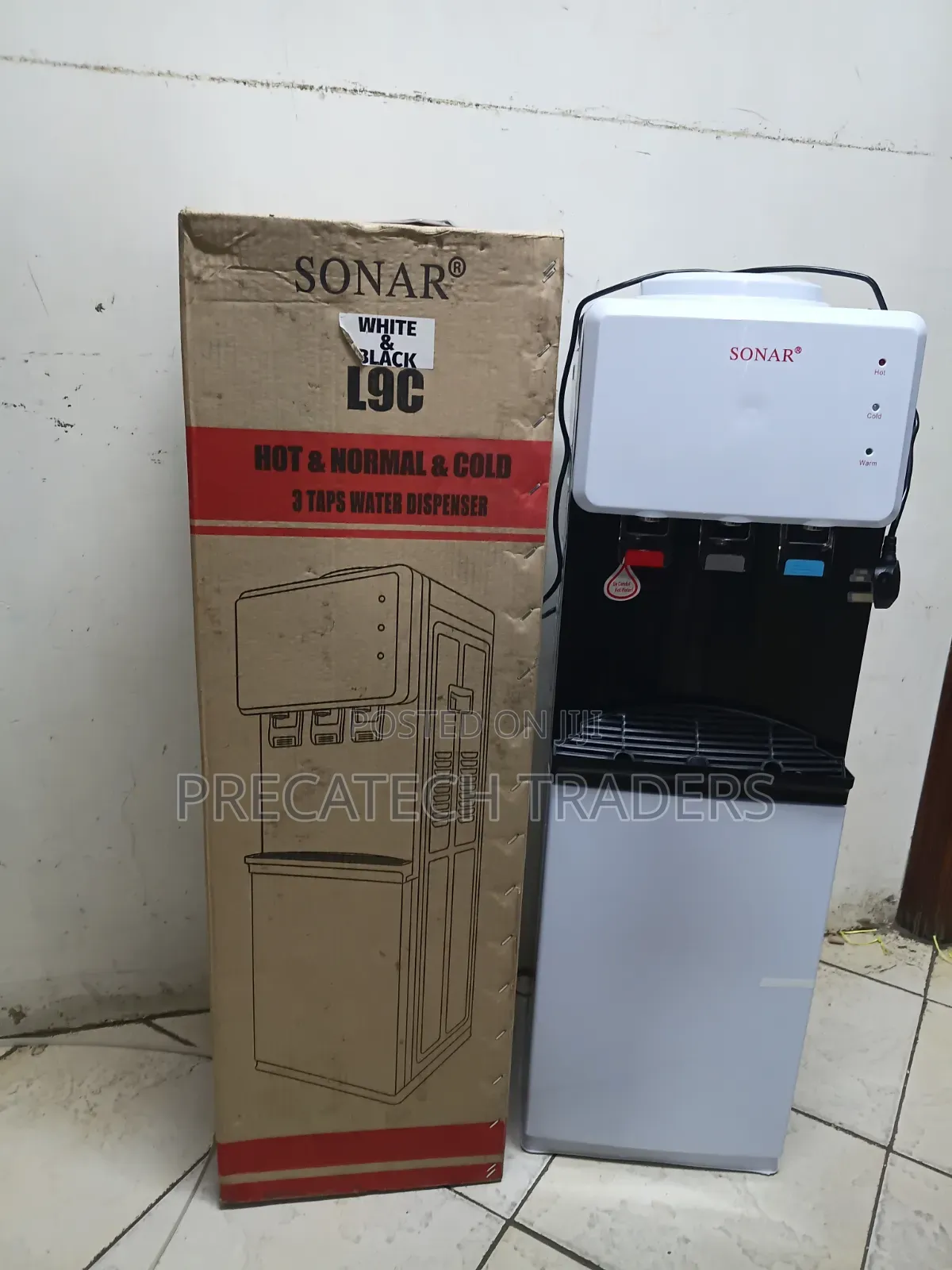 Sonar 3 Tap Water Dispenser – Hot Cold