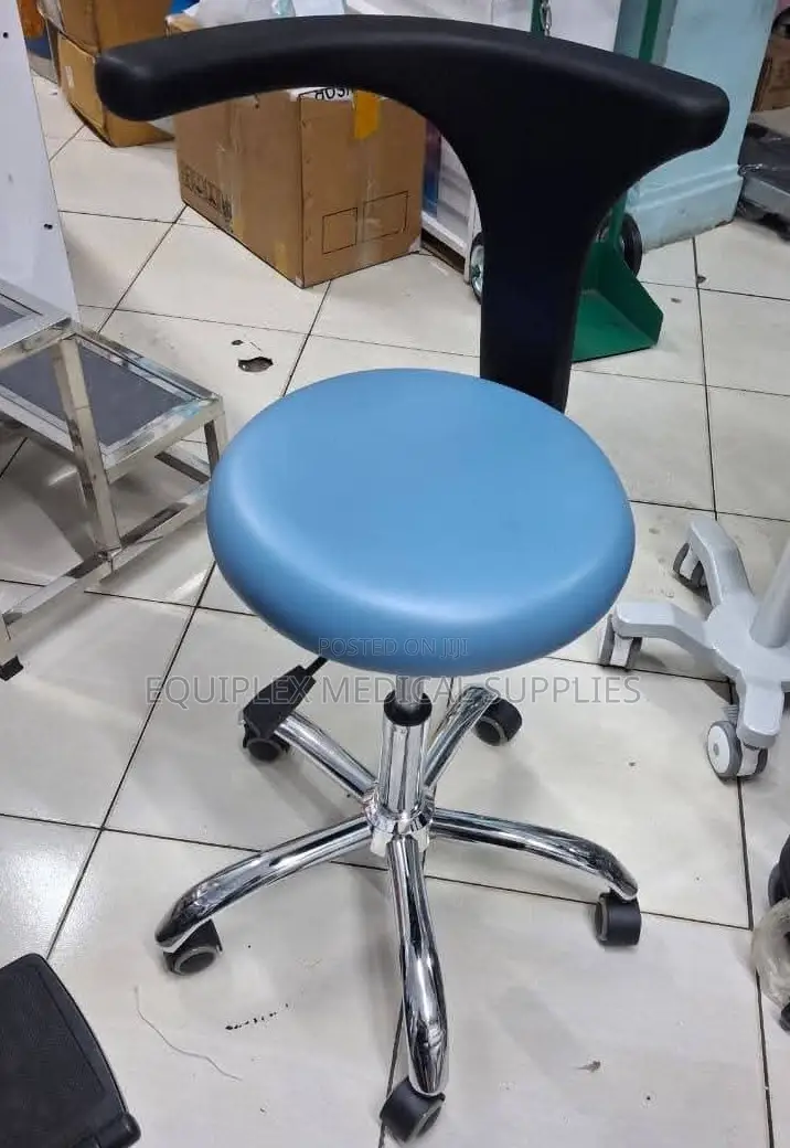 Doctor's Stool With Backrest (Revolving Doctor's Chair)