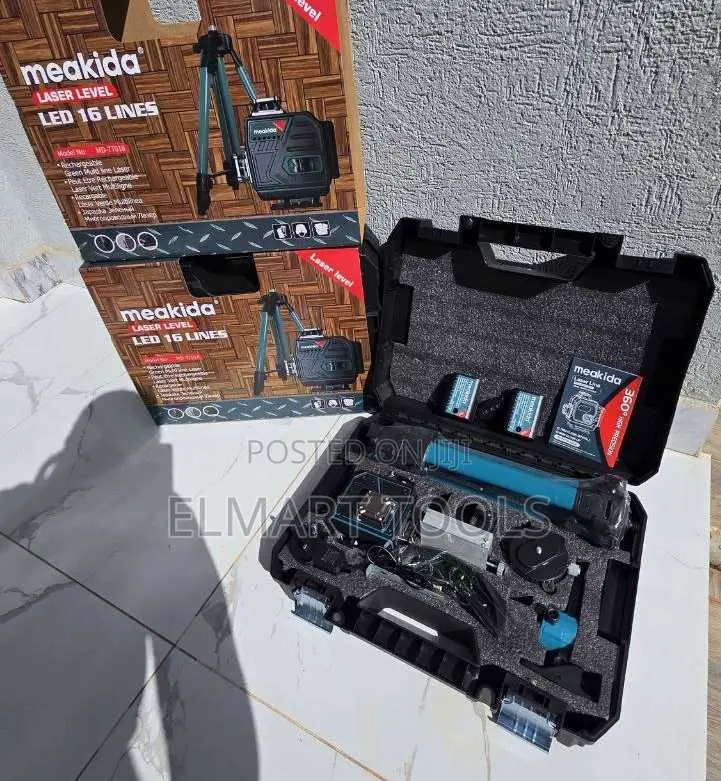 Meakida LED 16 Lines Laser Level (Model MD-77016)