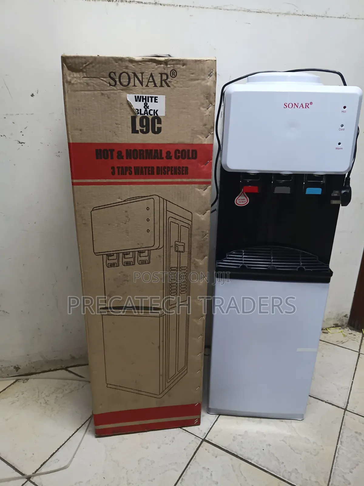 Sonar L9C 3-Tap Water Dispenser With Cooling