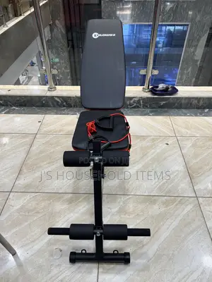Adjustable Workout Gym Bench With Resistance Bands