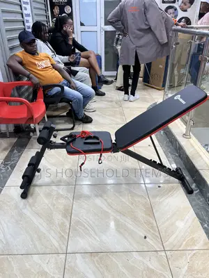 Adjustable Workout Gym Bench With Resistance Bands