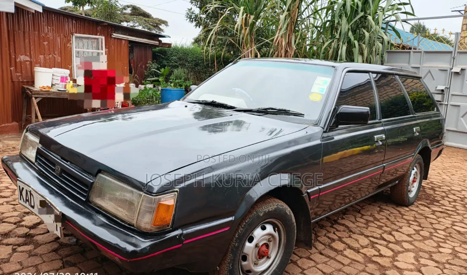 Subaru Leone 1993 Black