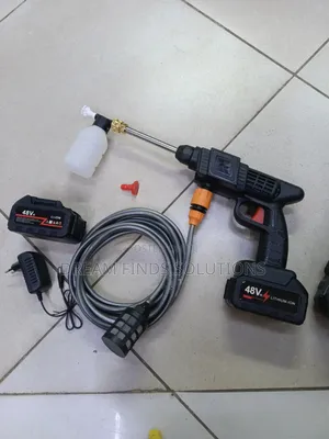 Cordless High Pressure Washer Gun, Portable Kit With Lithium Battery