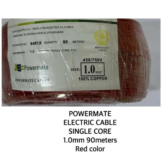 Original Powermate 1.0mm Single Core PVC Electrical Cable 90M Copper - thumbnail 2