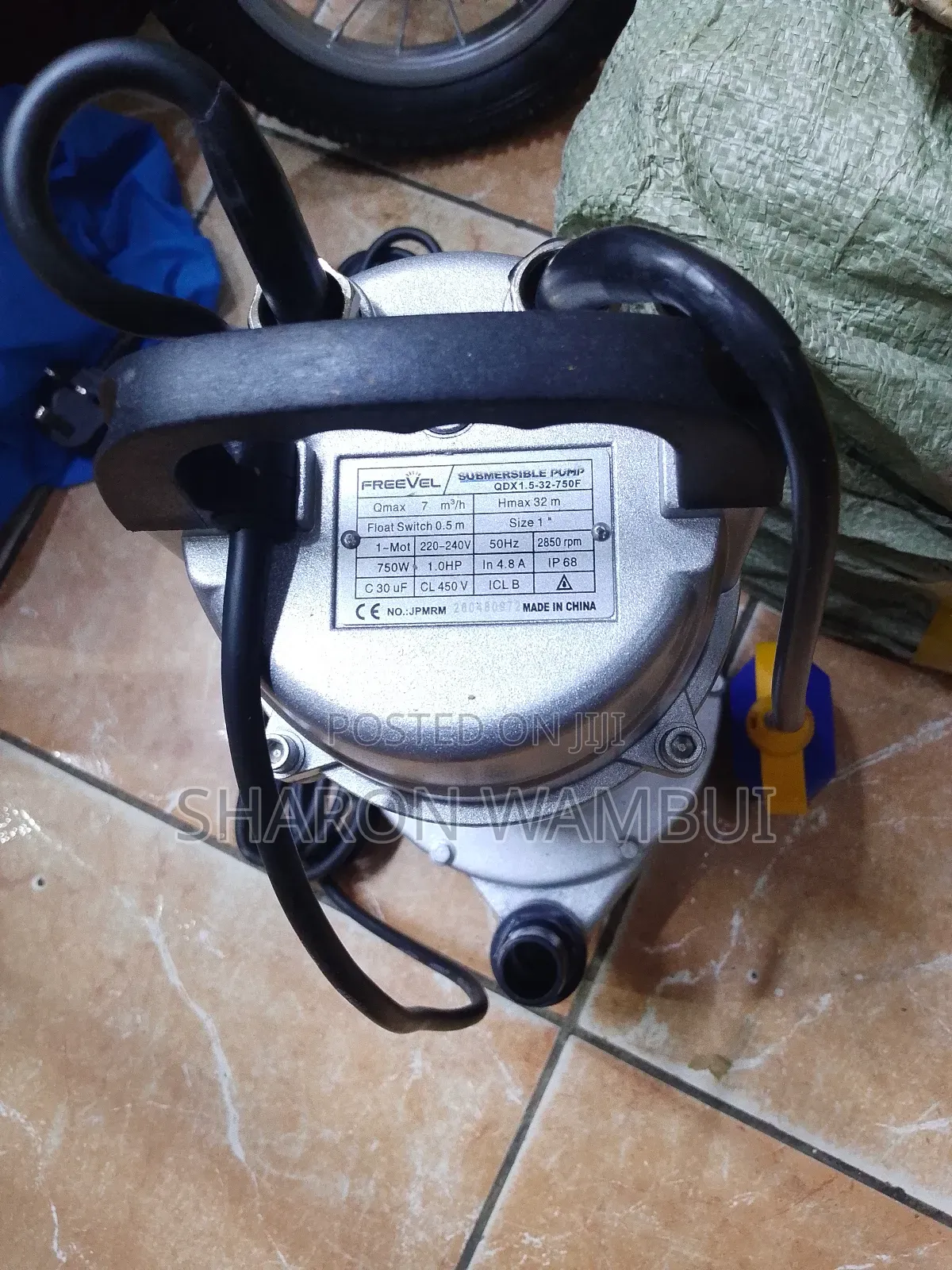 Freevel 1Hp Submersible Water Pump/1Hp Submersible Water Pump