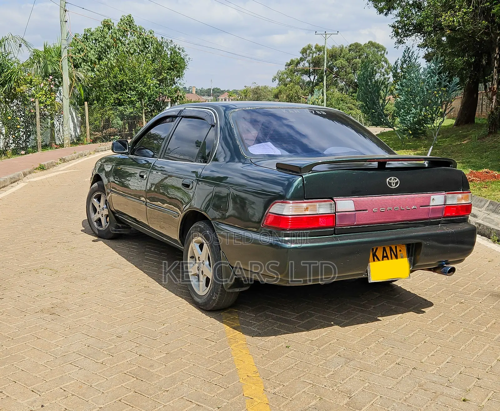 Toyota Corolla Sedan 1994 Green