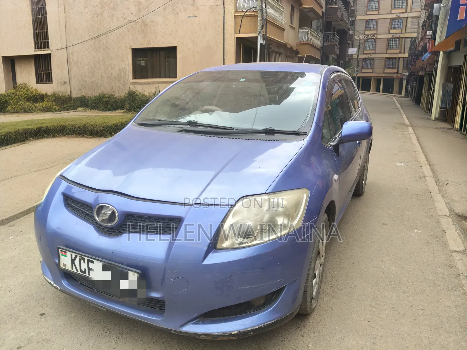 Toyota Auris 2010 Blue