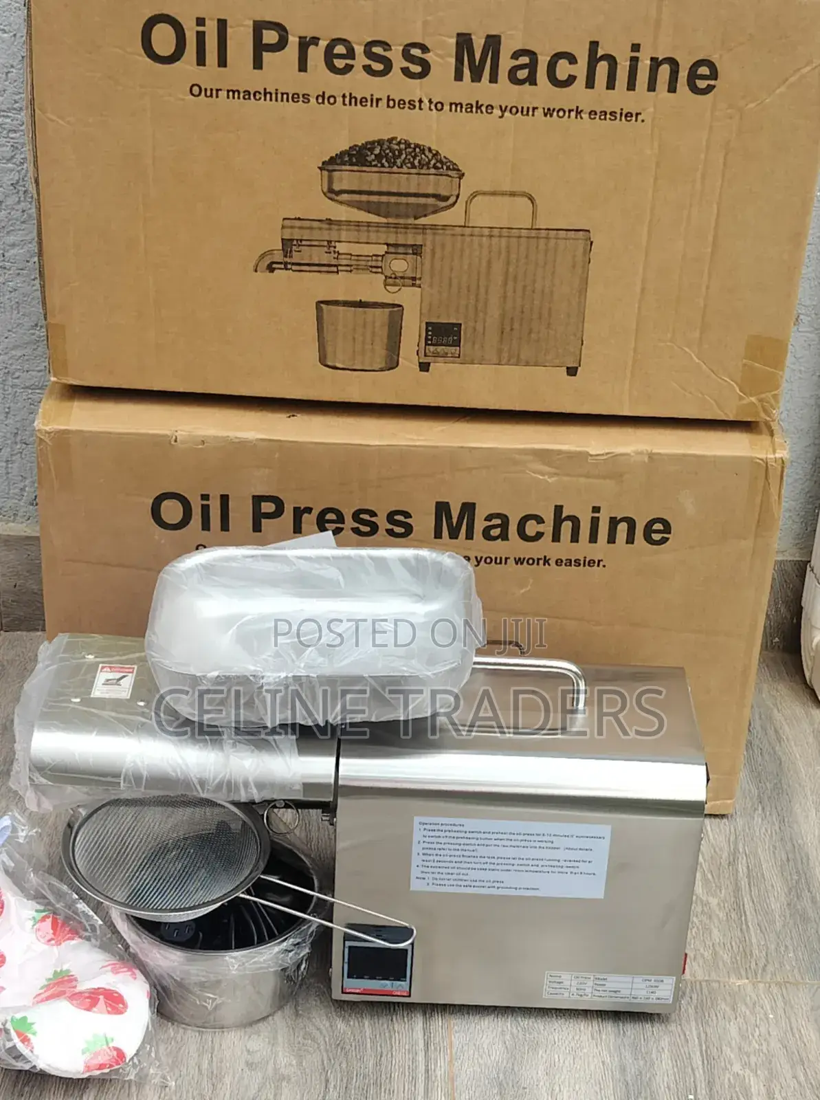 Commercial Oil Pressing Machine