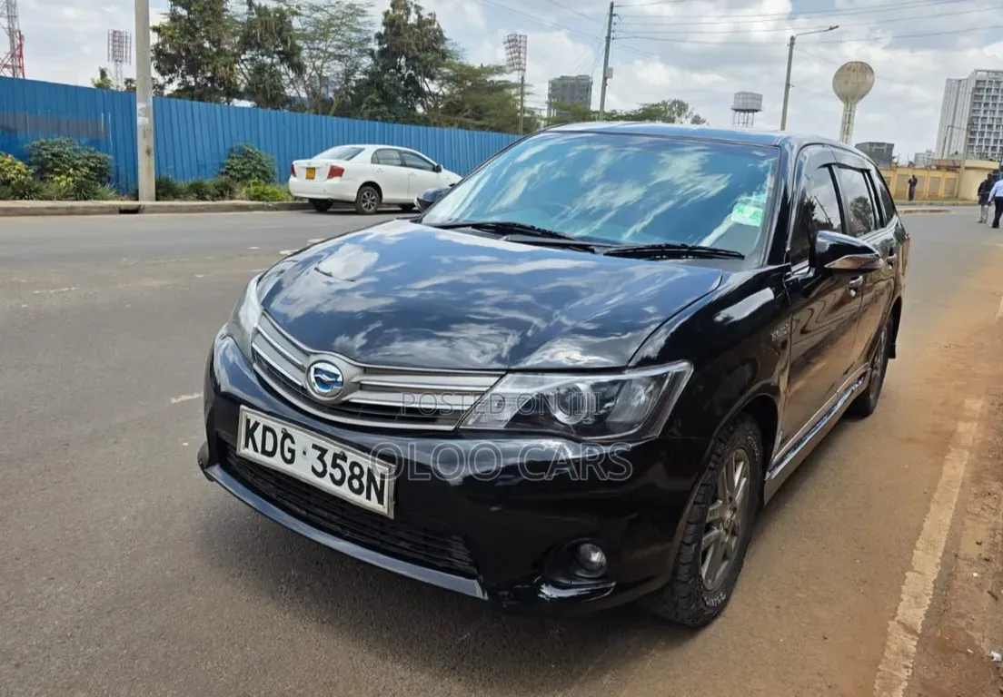 Toyota Corolla Fielder 2014 Black