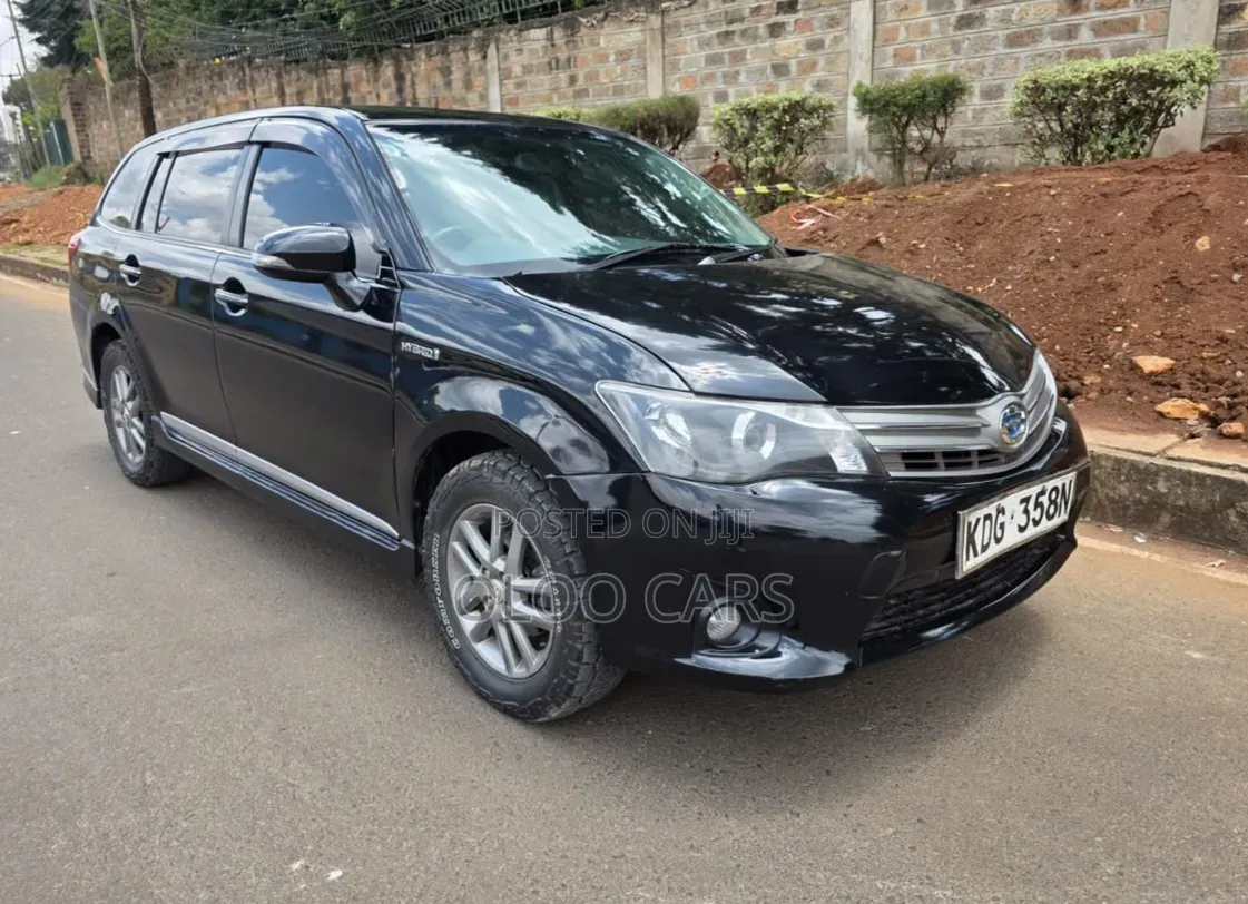 Toyota Corolla Fielder 2014 Black