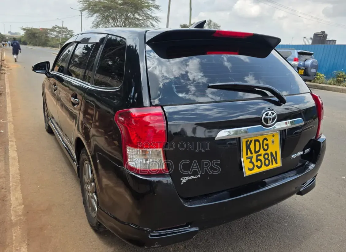 Toyota Corolla Fielder 2014 Black