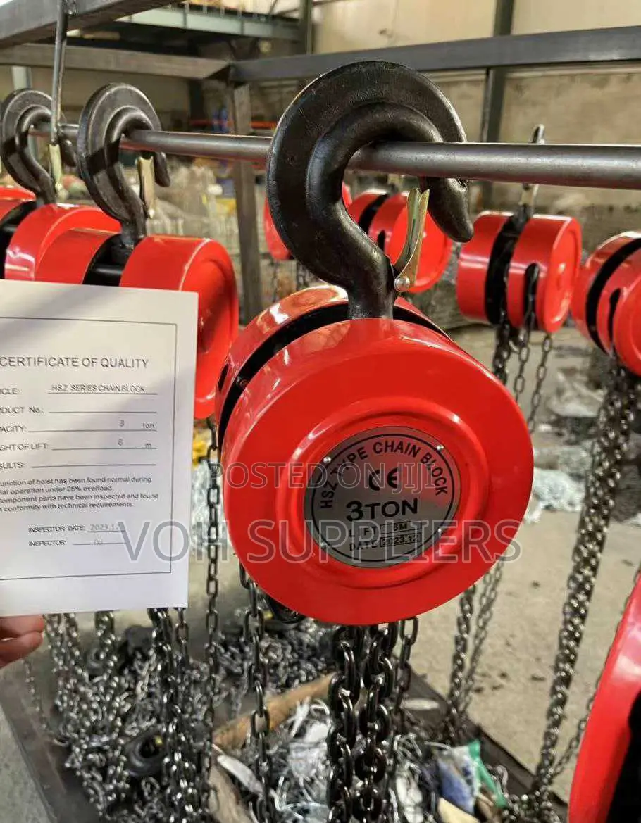3-Ton Manual Chain Block 3M