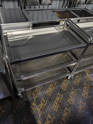 Three‐Tier Stainless Steel