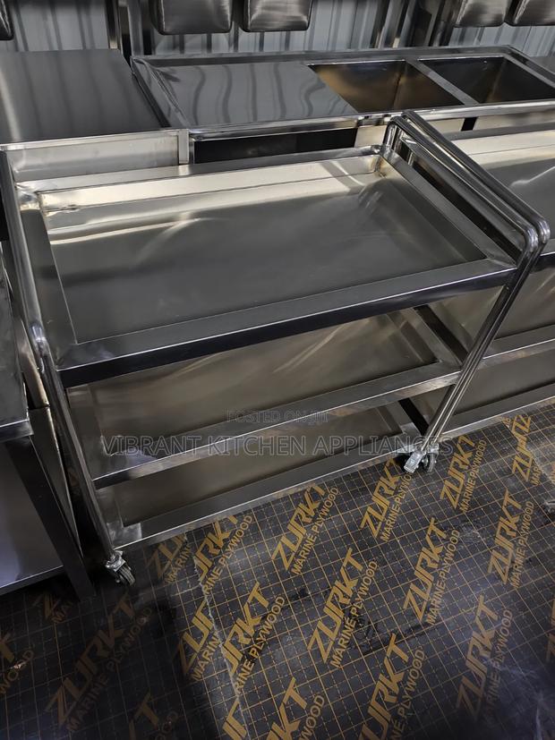 Three‐Tier Stainless Steel - thumbnail 2