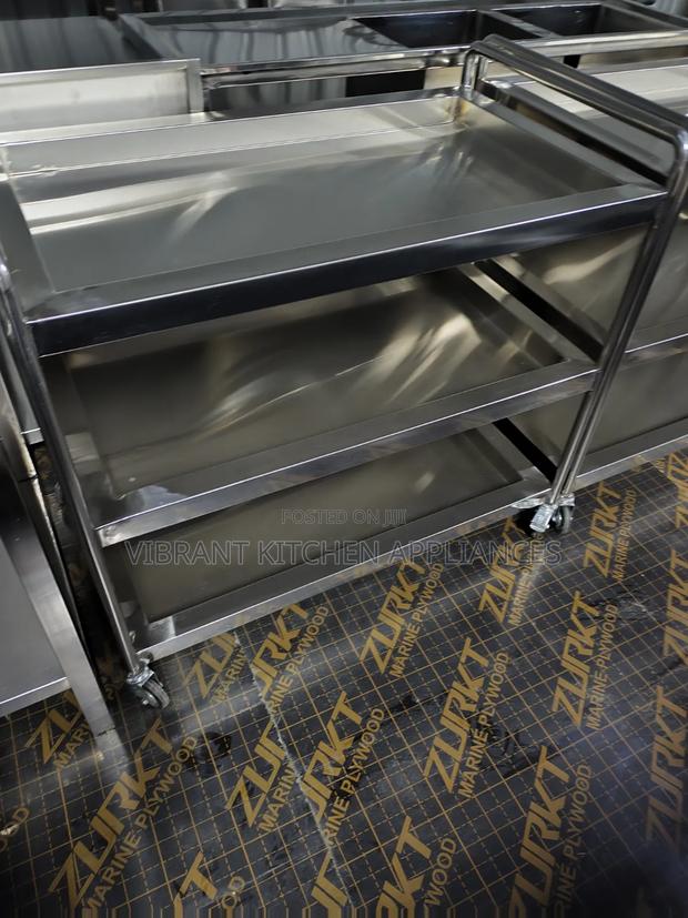 Three‐Tier Stainless Steel - thumbnail 3