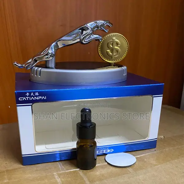 Automatic Spray Type (Black) (Jaguar)Solar Dashboard Car Perfume