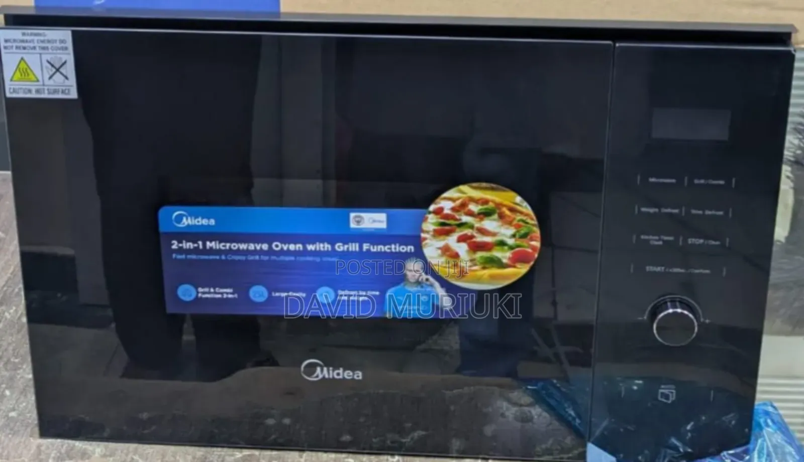 Midea 25L 900W Built in Microwave Oven AG925BVE-SS