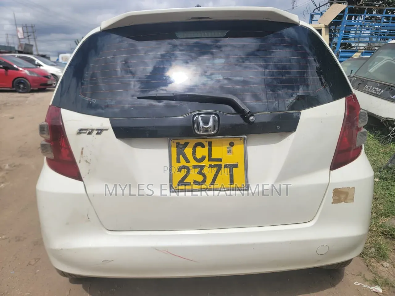 Honda Fit Automatic 2010 White