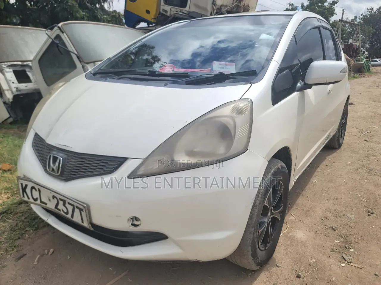 Honda Fit Automatic 2010 White