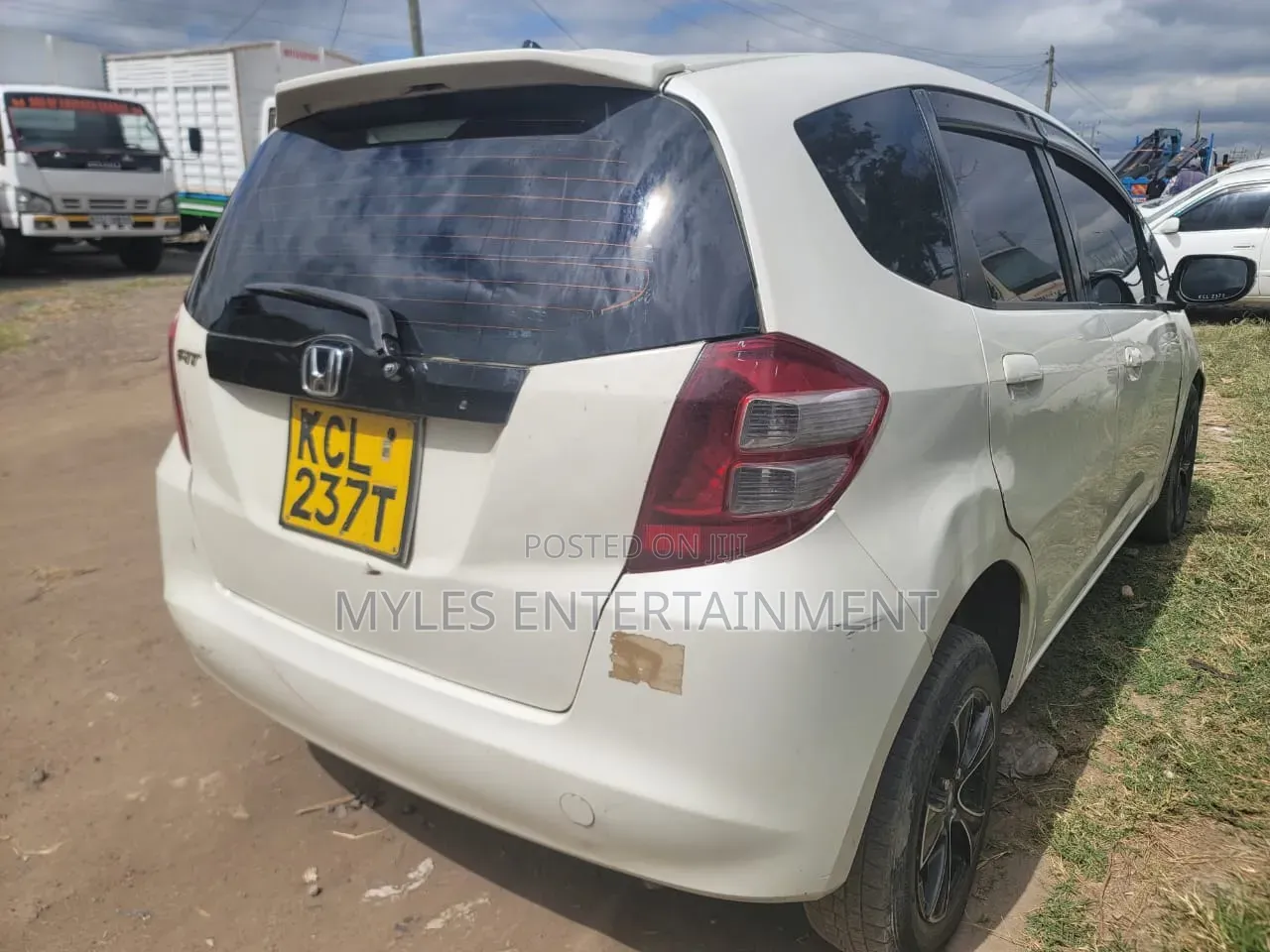Honda Fit Automatic 2010 White