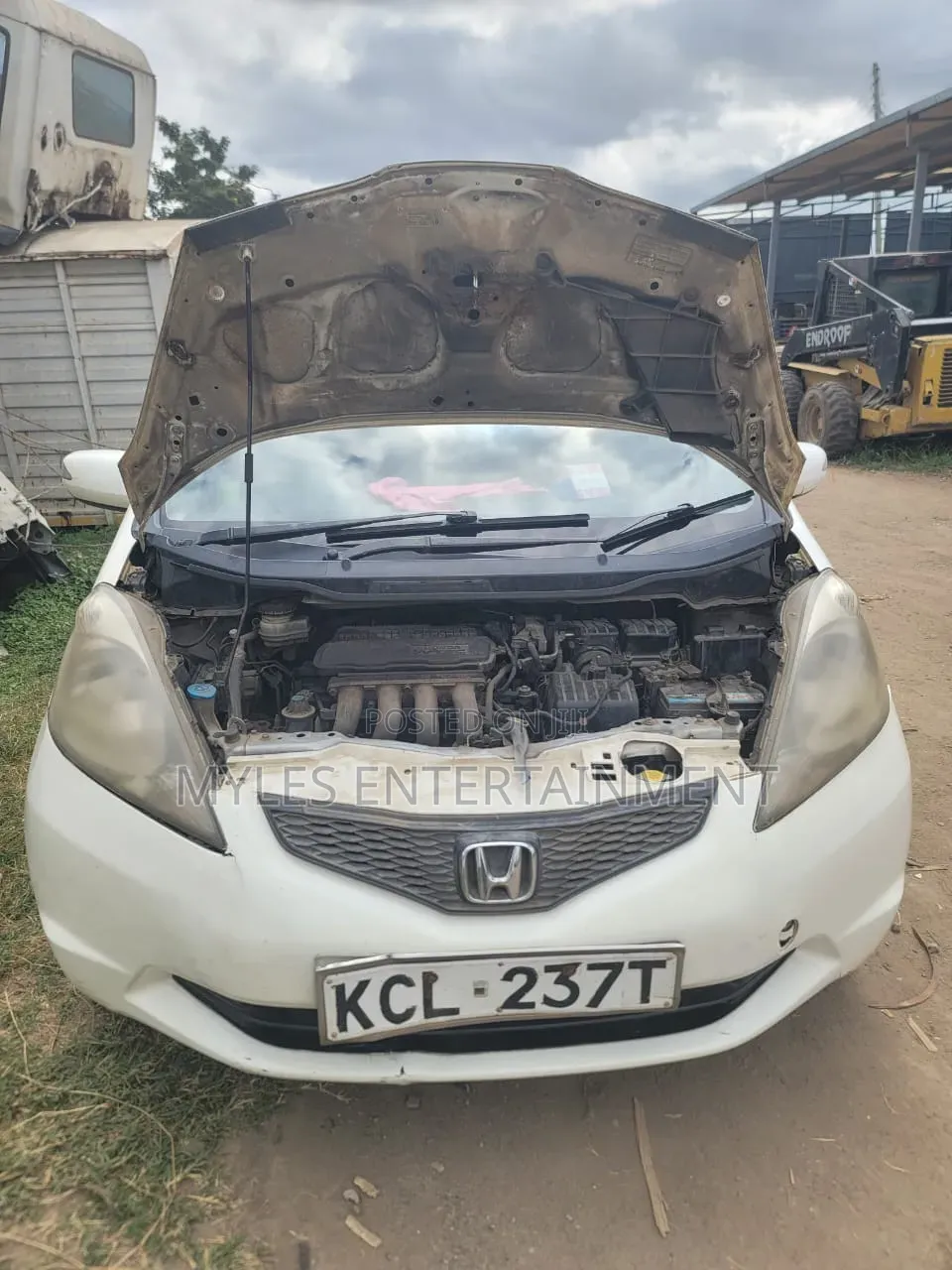 Honda Fit Automatic 2010 White
