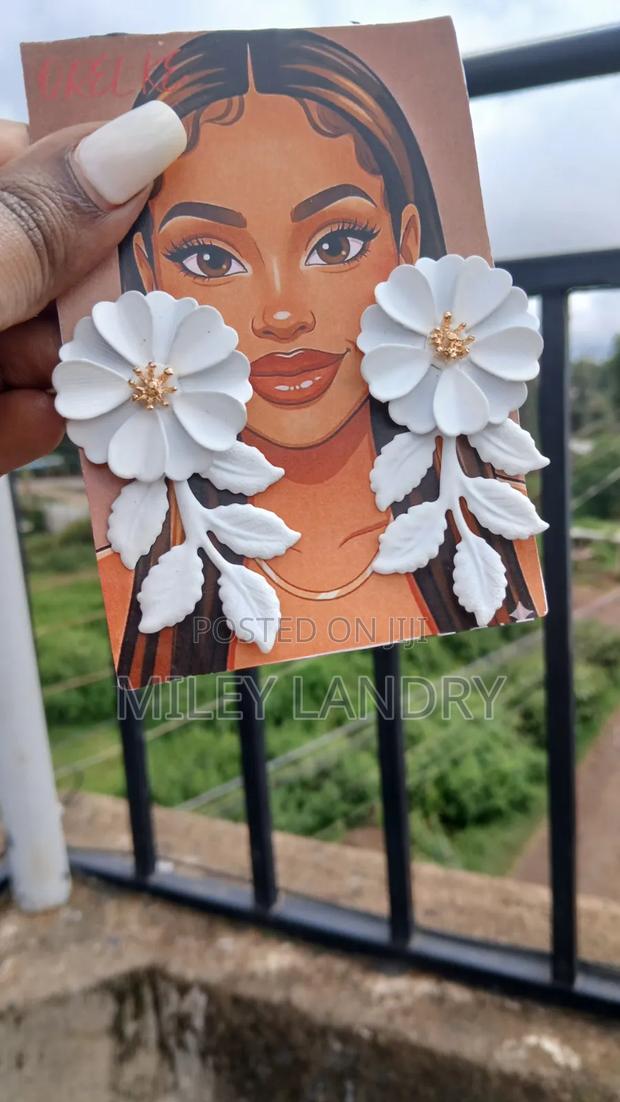 Floral Statement Earrings
