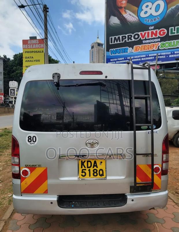 Toyota HiAce 2014 Silver - thumbnail 6