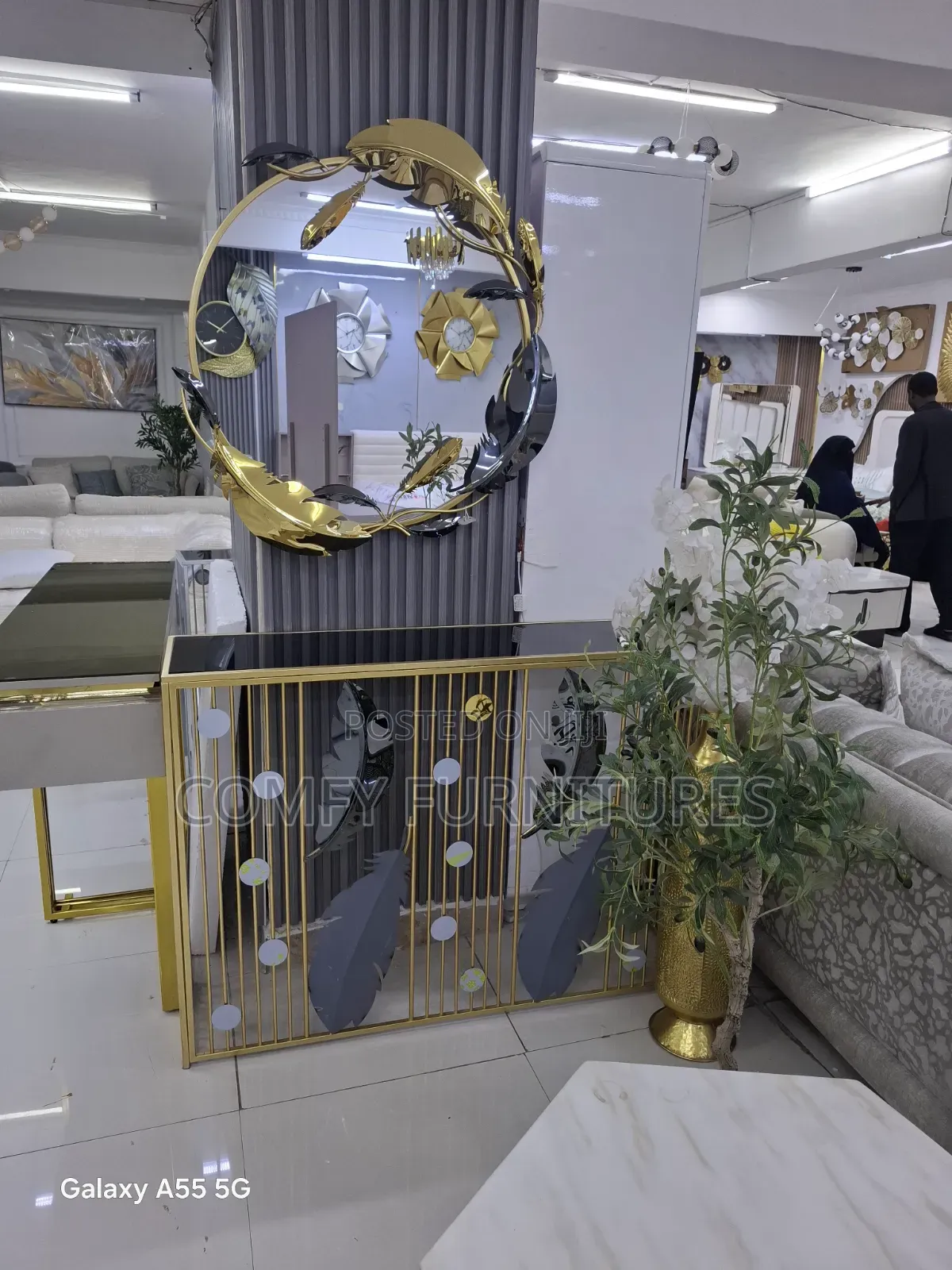 Gold Console Tables