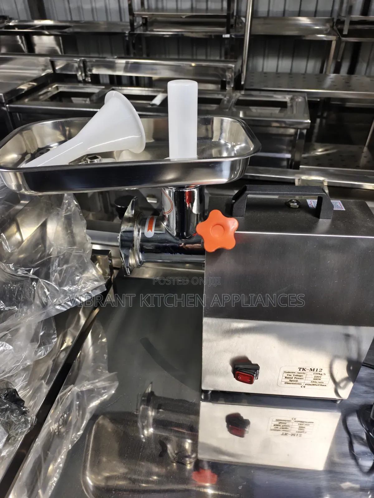TK‐12 Commercial Electric Meat Mincer