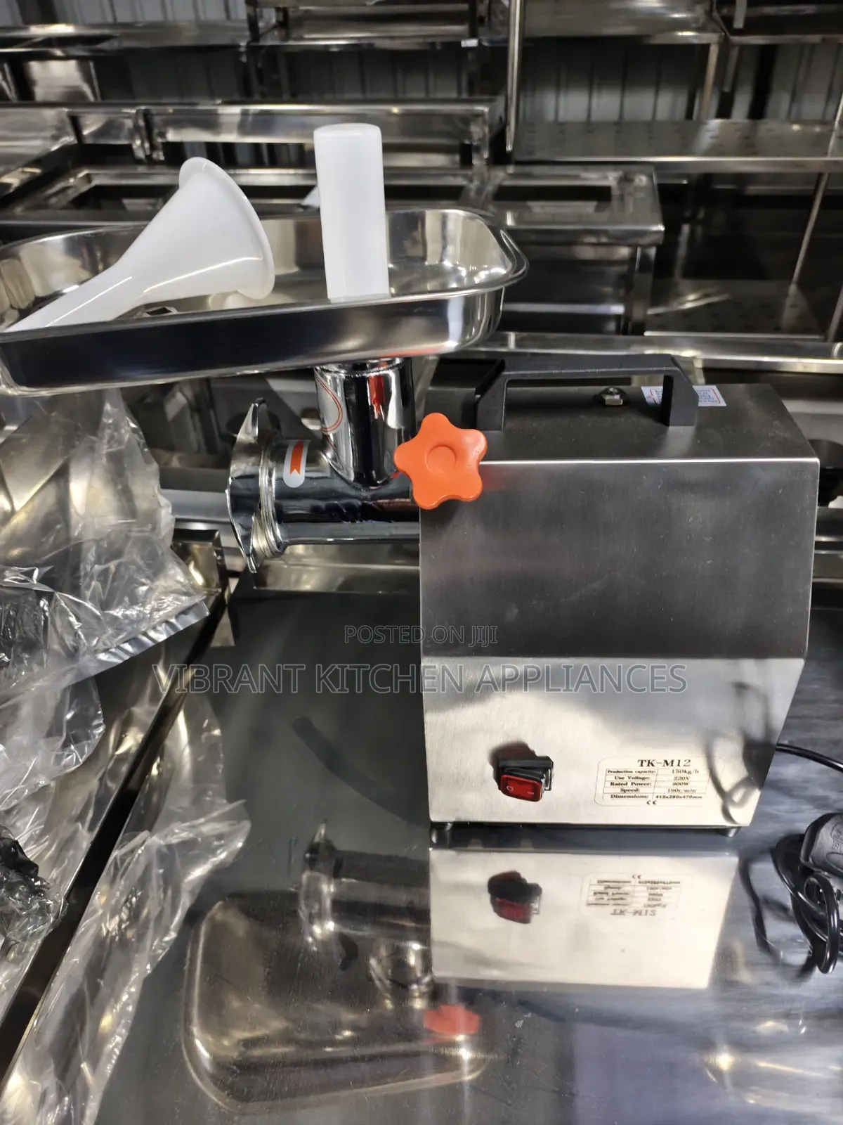 TK‐12 Commercial Electric Meat Mincer