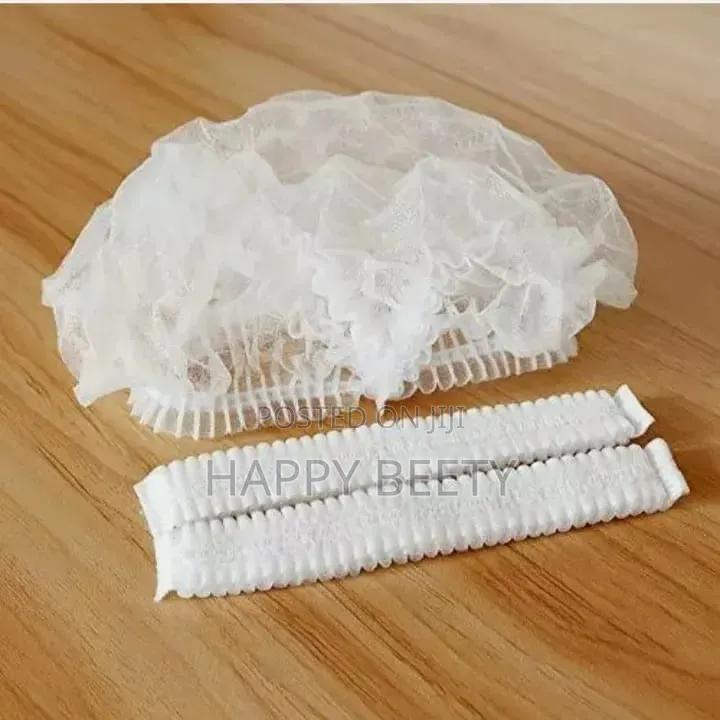 100pcs 19" Disposable Non Woven Hair Nets * at 