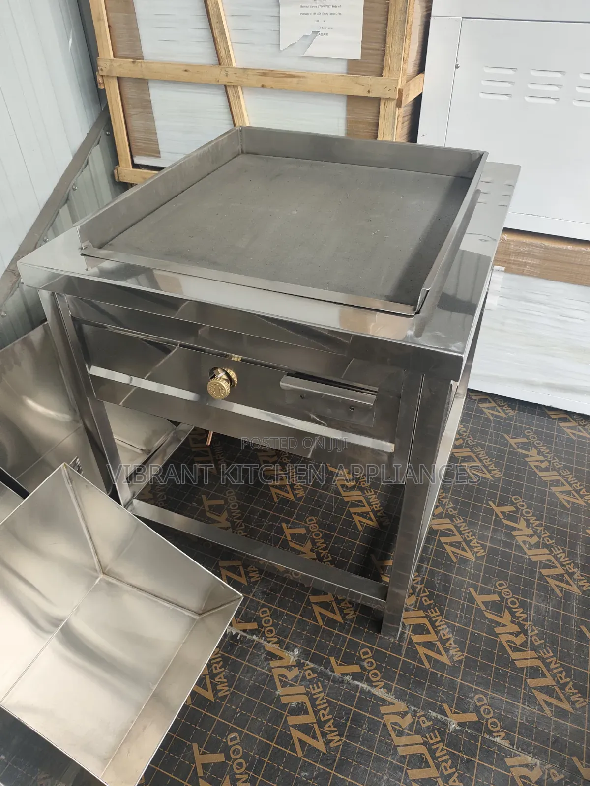 Locally‐Made Gas Griddle