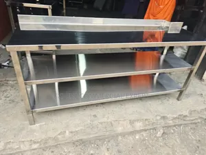 Stainless Steel Three Tier Table