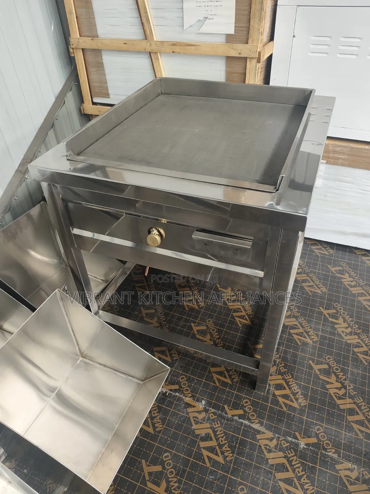 Locally‐Made Gas Griddle