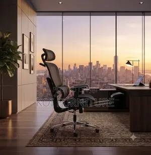 Office Chairs; Orthopedic High Back S44 Office Footrest Chairs