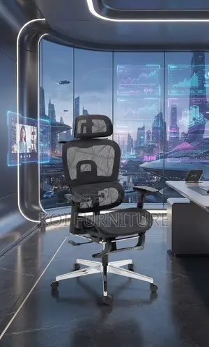 Office Chairs; Orthopedic High Back S44 Office Footrest Chairs