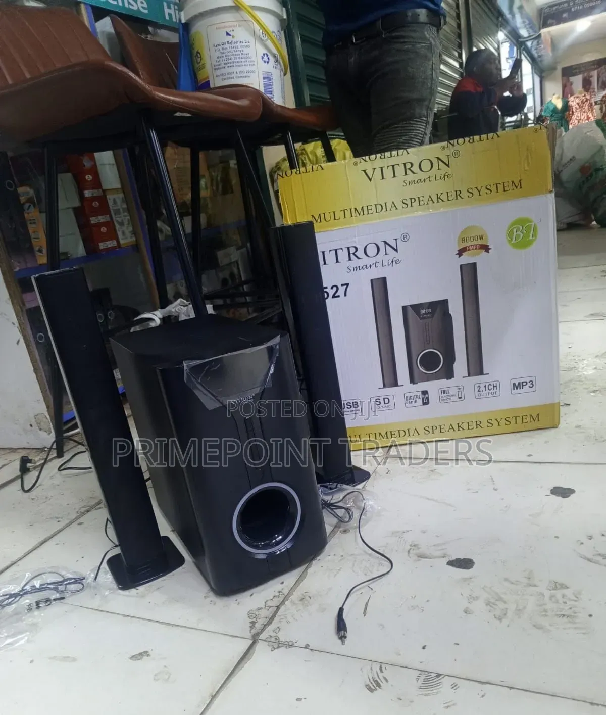 Vitron V527 Detachable Soundbar System – Stylish and Versatile Audio