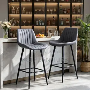 Barstools; Leather Counter Reception Home Barstools