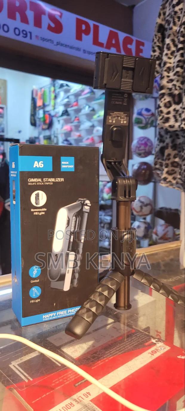 A6 Foldable Smartphone Gimbal Tripod for Vlogging - main view