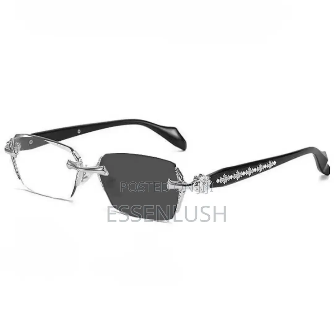 Rimless Photochromic Blue Light Glasses – Transition / Anti-Glare